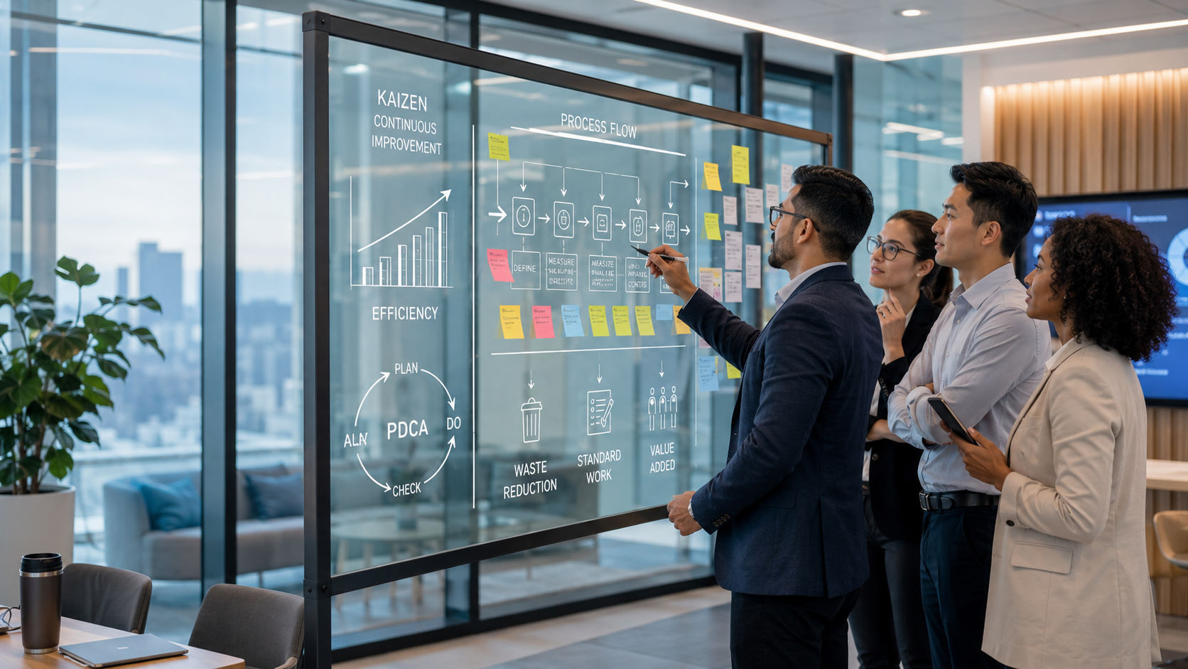 Lean Kaizen: Mejora Continua y Optimización de Procesos